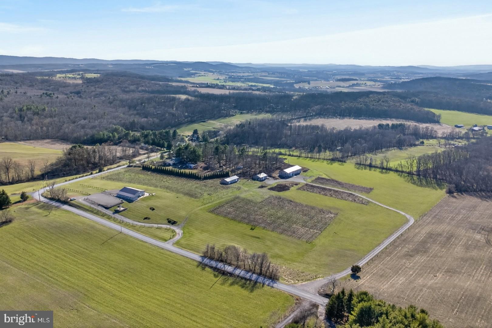 596 Harman Road Halifax, PA 17032 - Photo 2 of 34 an aerial view of a house with a garden