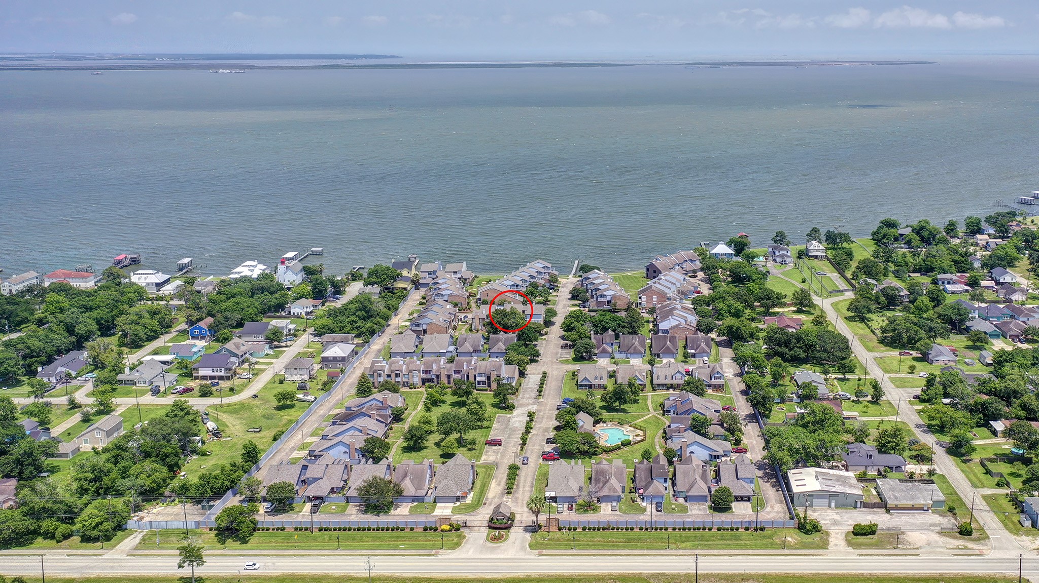 2601 South Broadway Street, Unit 29 La Porte, TX 77571 - Photo 18 of 37 Arial view of the gated community