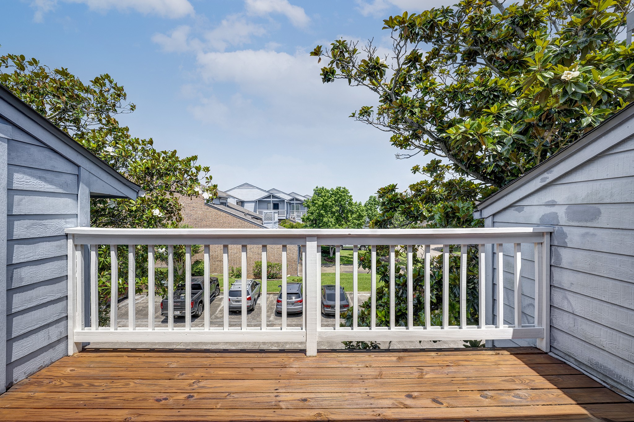 2601 South Broadway Street, Unit 29 La Porte, TX 77571 - Photo 32 of 37 Primary Bedroom balcony with view of Galveston Bay
