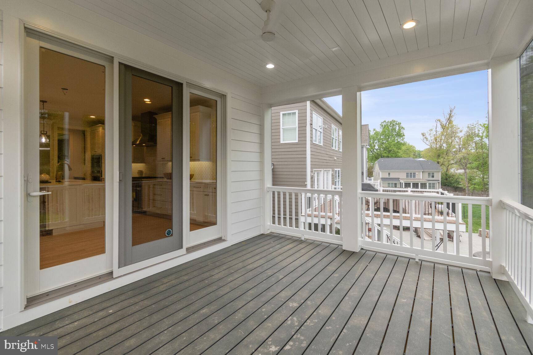 5810 Ipswich Road Bethesda, MD 20814 - Photo 34 of 36 Screened Porch Off Kitchen