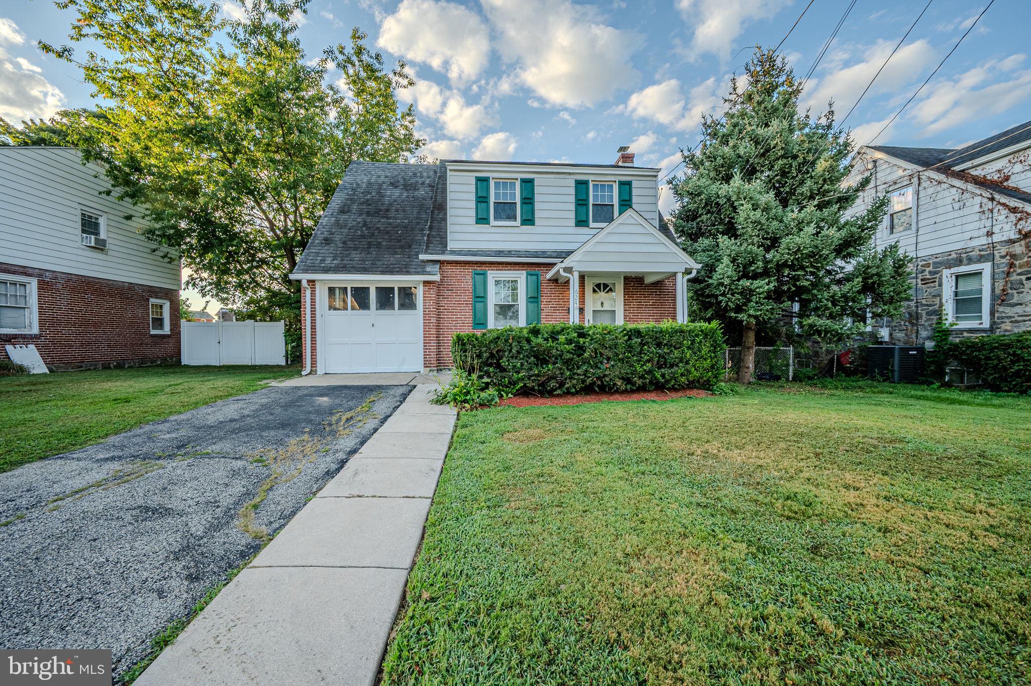 624 Gilbert Road Ridley Park, PA 19078 - Photo 2 of 36 a front view of house with yard and green space