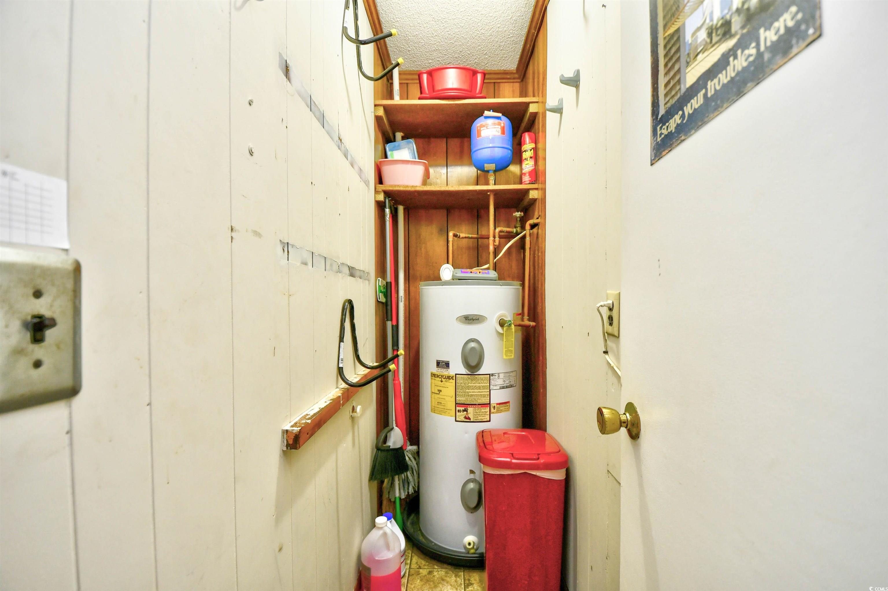 191 Maison Drive, Unit B211 Myrtle Beach, SC 29572 - Photo 22 of 35 Utilities with water heater
