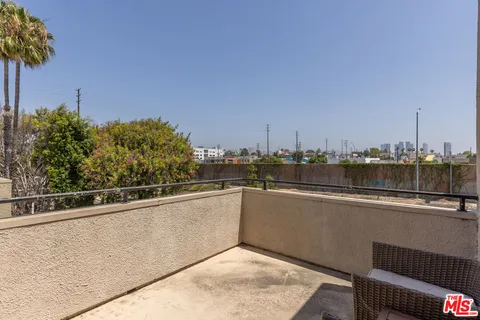 a view of outdoor space and city view