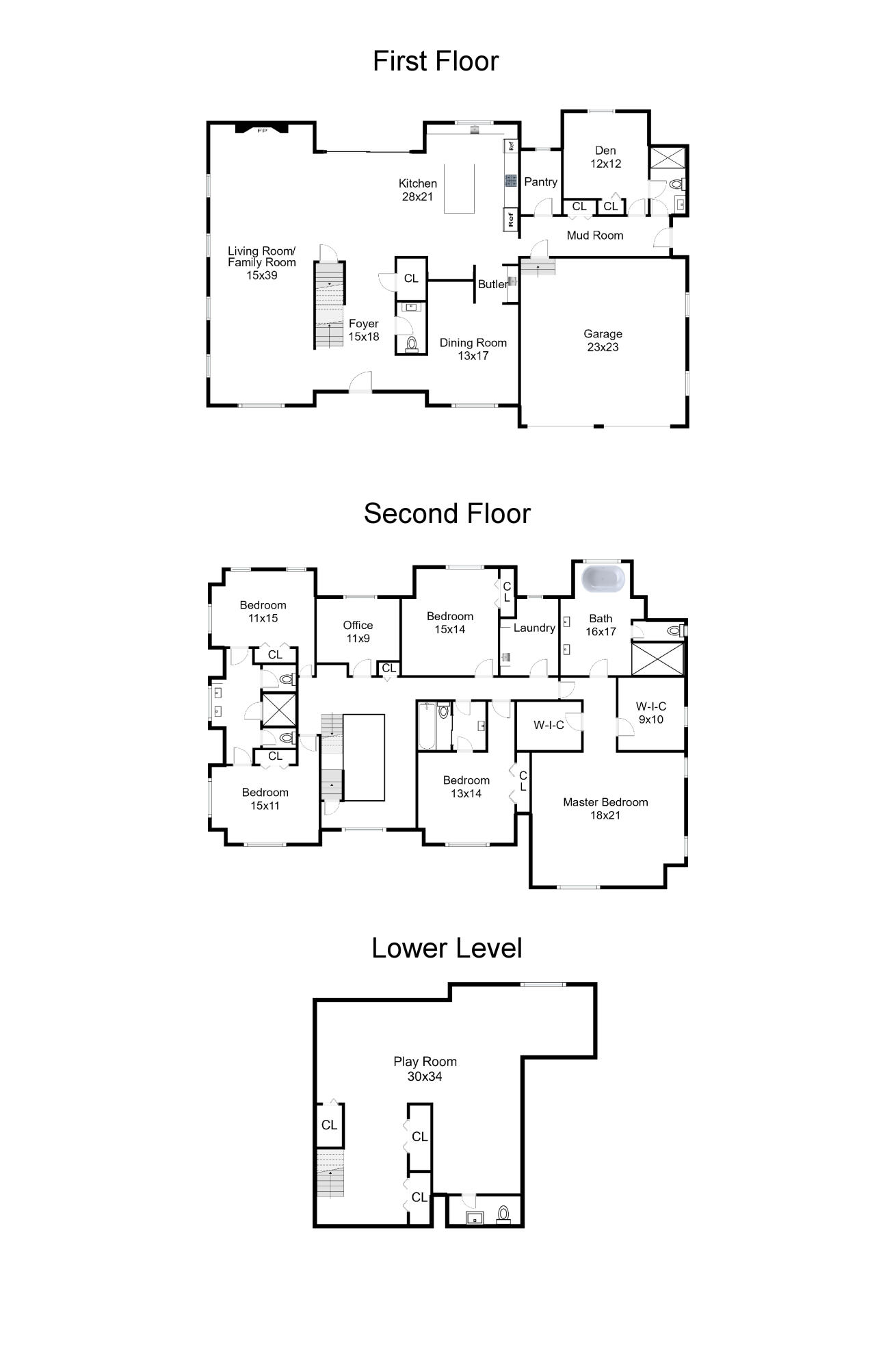 11 Rocaton Road Darien, CT 06820 - Photo 38 of 38 a picture of floor plan