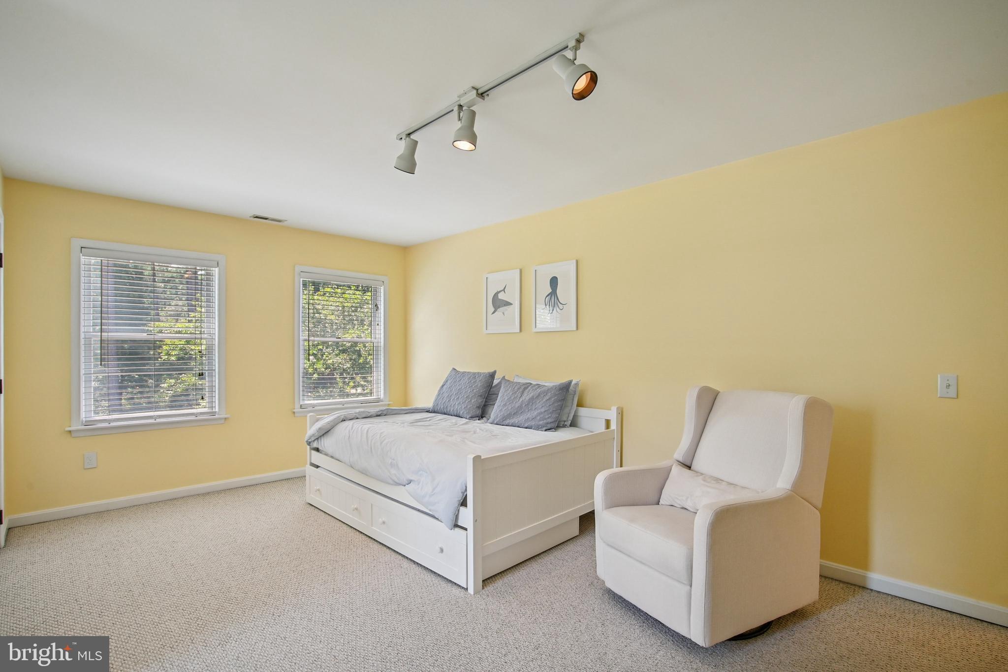 6670 Tilghman Island Road Sherwood, MD 21665 - Photo 64 of 64 a spacious bedroom with a bed and a couch