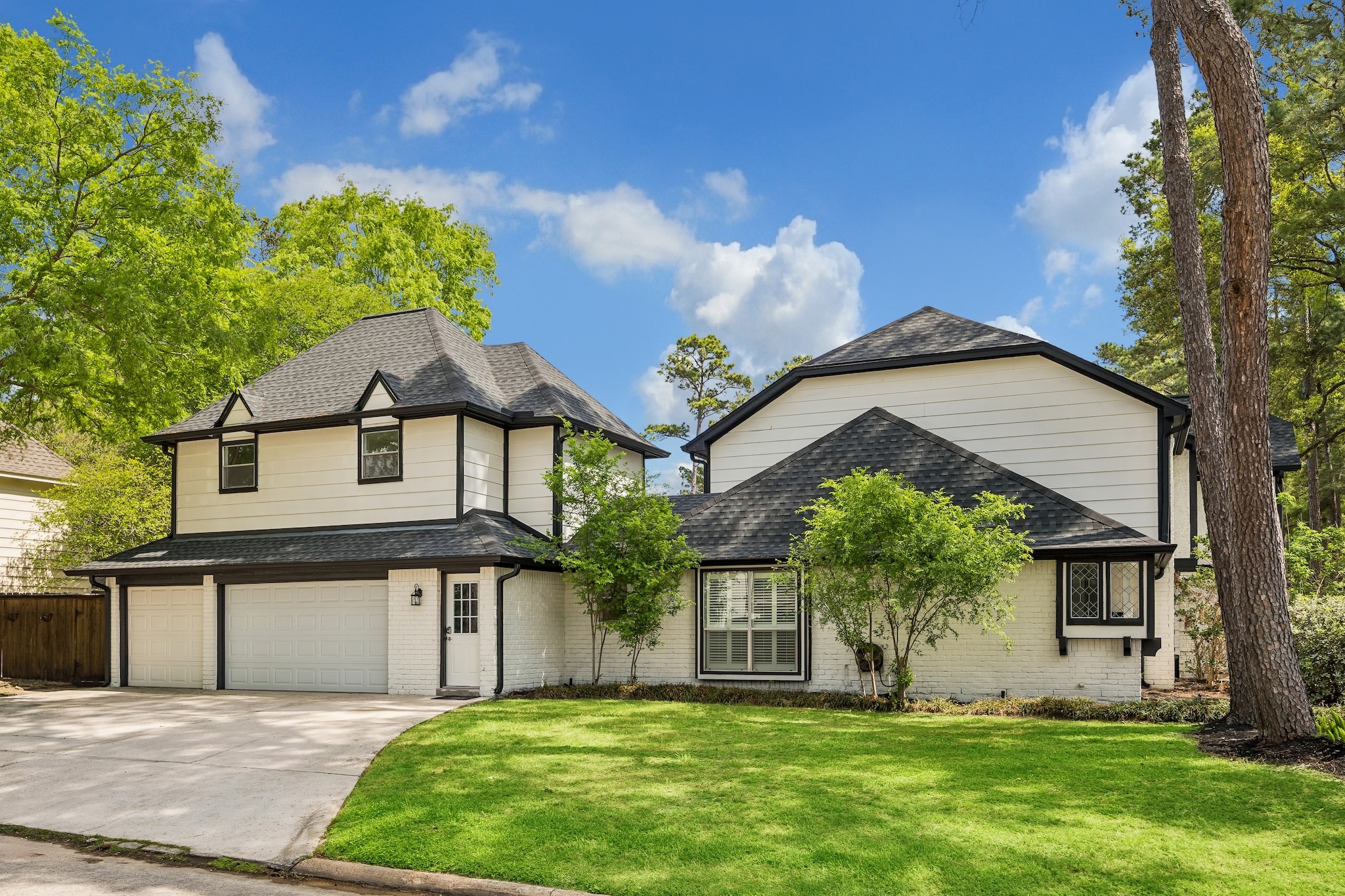 9718 Oxted Lane Spring, TX 77379 - Photo 31 of 38 Situated on a corner lot with lovely greenspace and a bonus three-car garage