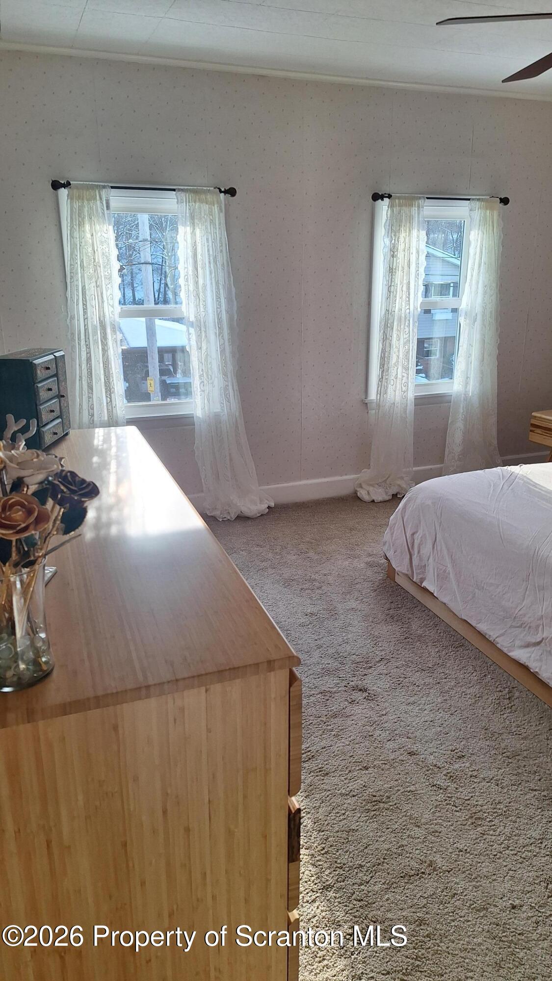 1947 Myrtle Street Scranton, PA 18510 - Photo 20 of 33 a bedroom with a bed and a window
