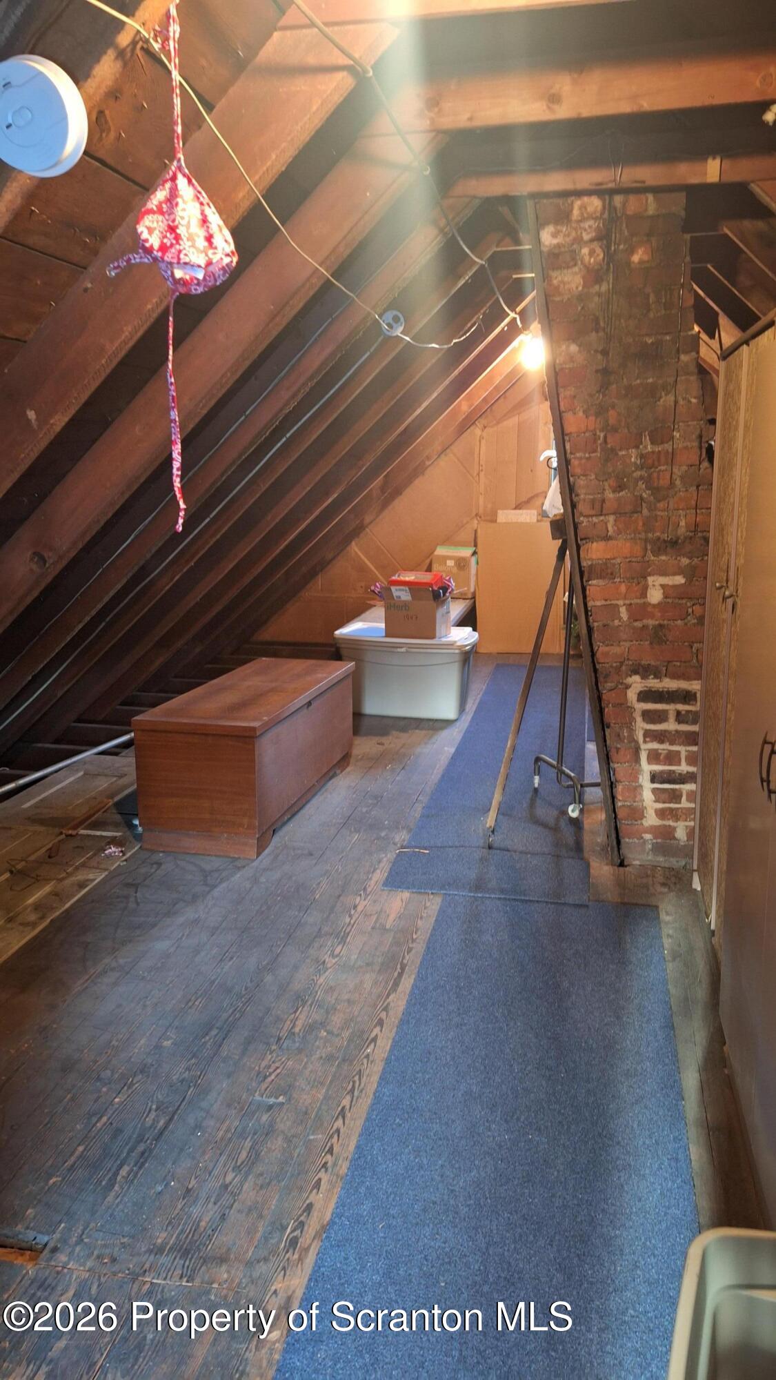 1947 Myrtle Street Scranton, PA 18510 - Photo 28 of 33 a view of a hall with wooden floor