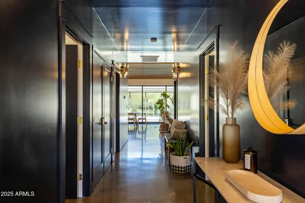 a very nice looking room with many windows