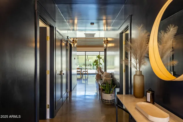 a very nice looking room with many windows