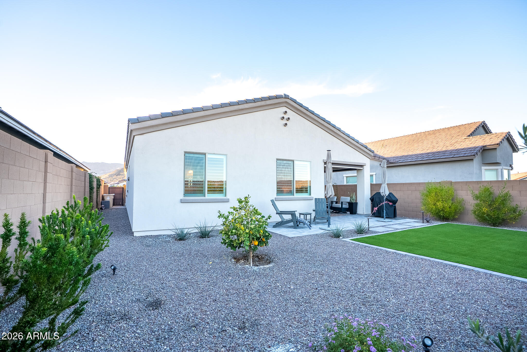 5693 206th Lane Buckeye, AZ 85396 - Photo 28 of 33 a view of a house with backyard and garden
