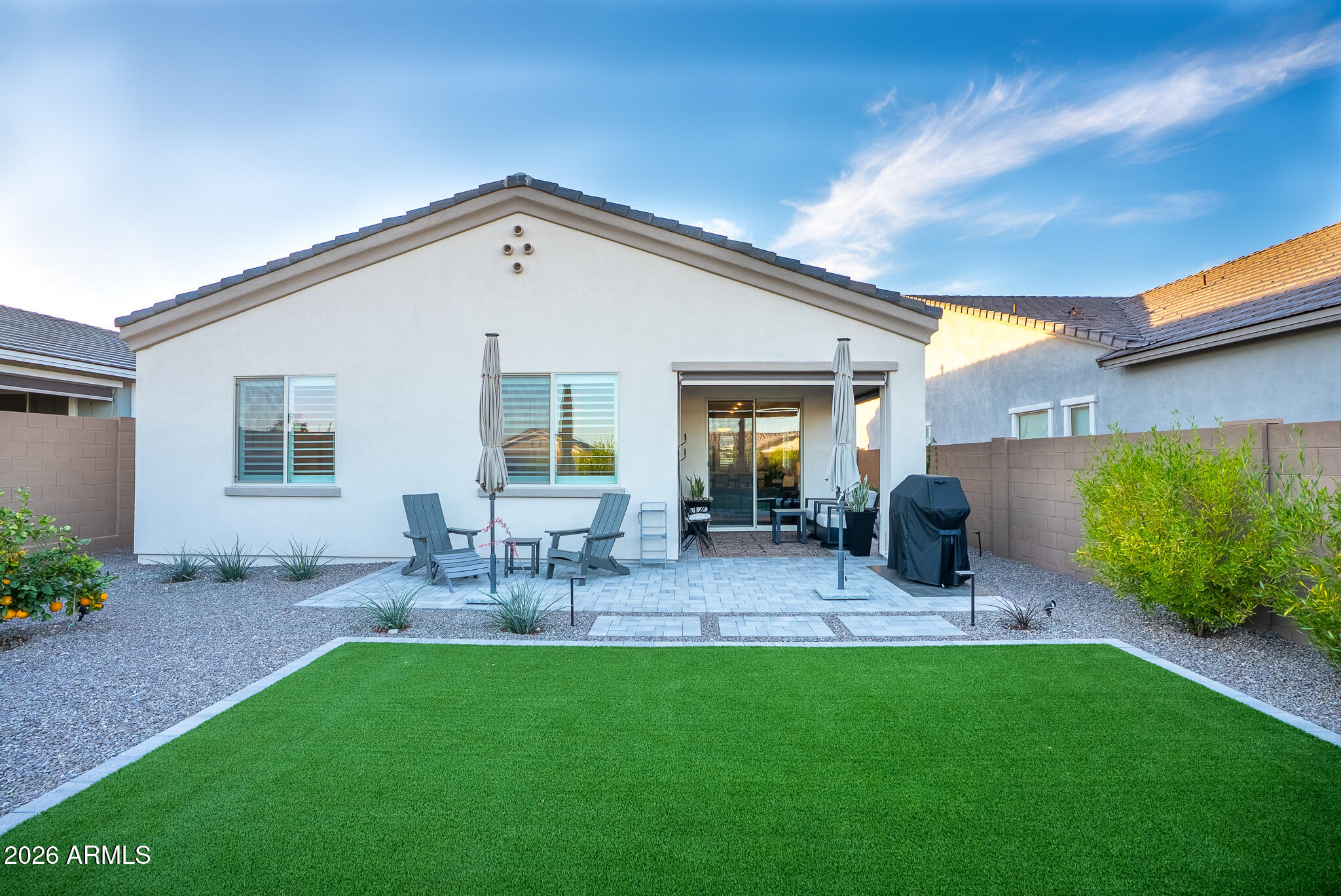 5693 206th Lane Buckeye, AZ 85396 - Photo 29 of 33 a view of outdoor sitting area with furniture