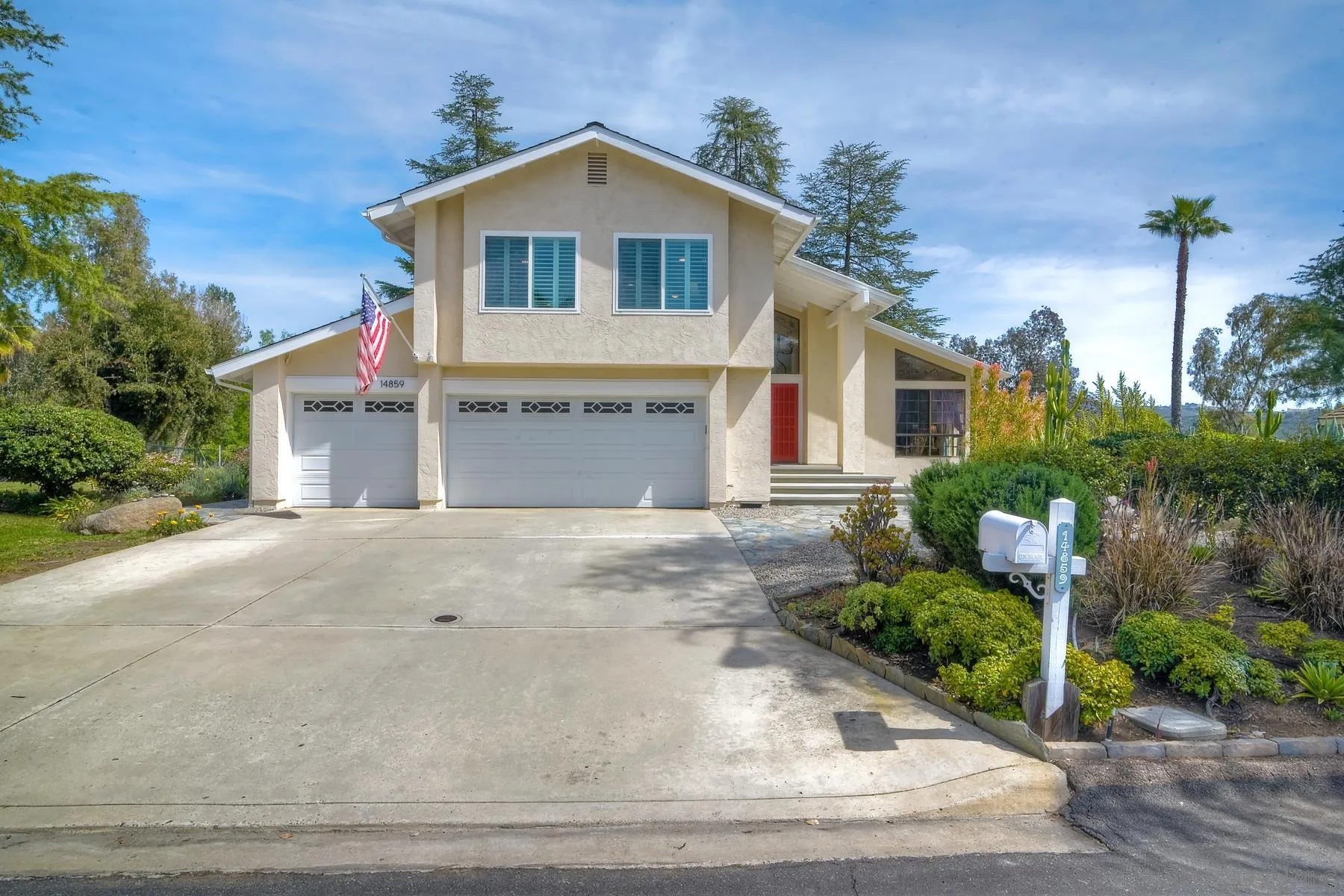 14859 Derringer Road Poway, CA 92064 - Photo 1 of 39 front view of a house with a yard