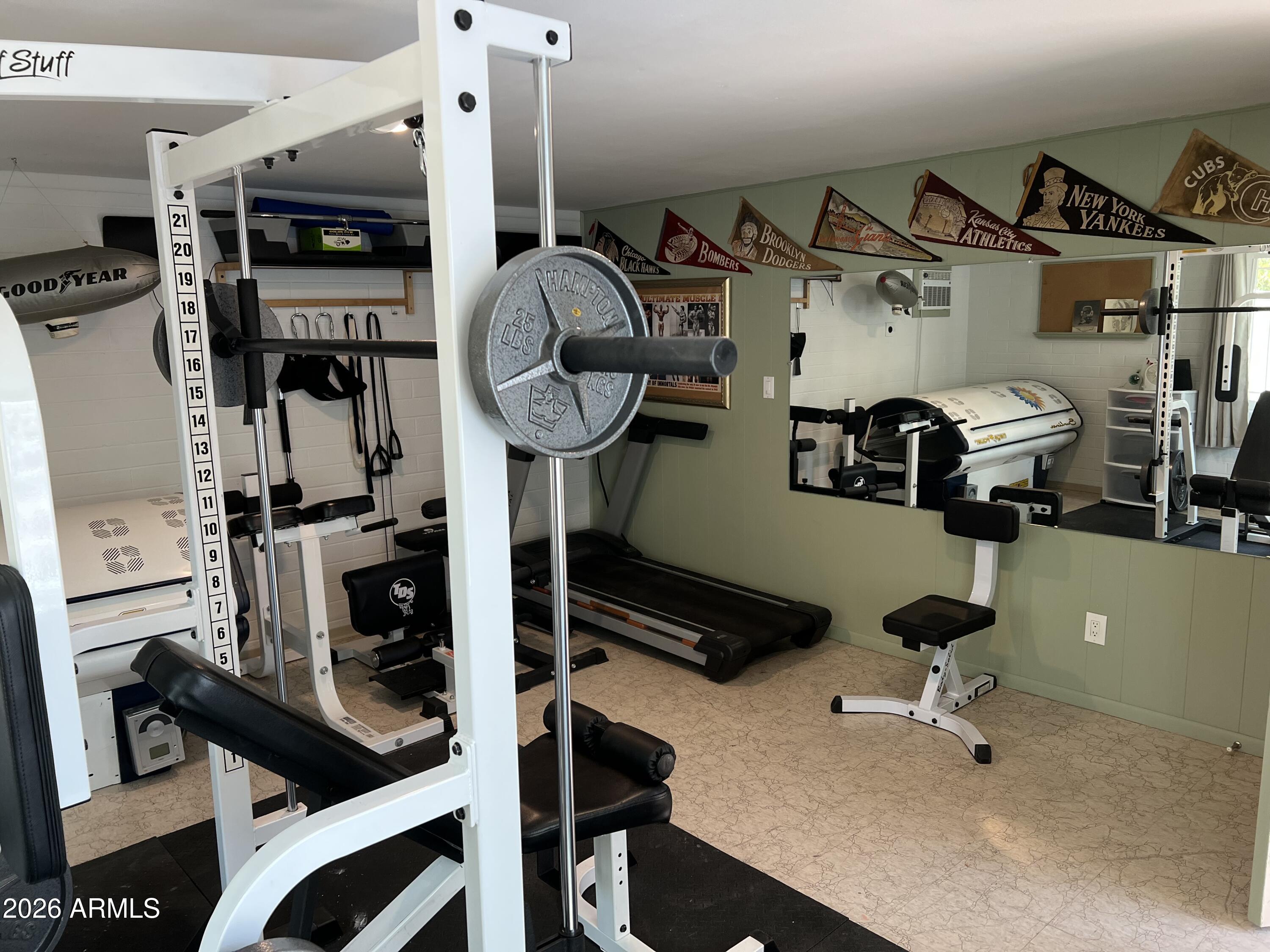 1326 East Coronado Road Phoenix, AZ 85006 - Photo 32 of 36 a view of a room with gym equipment