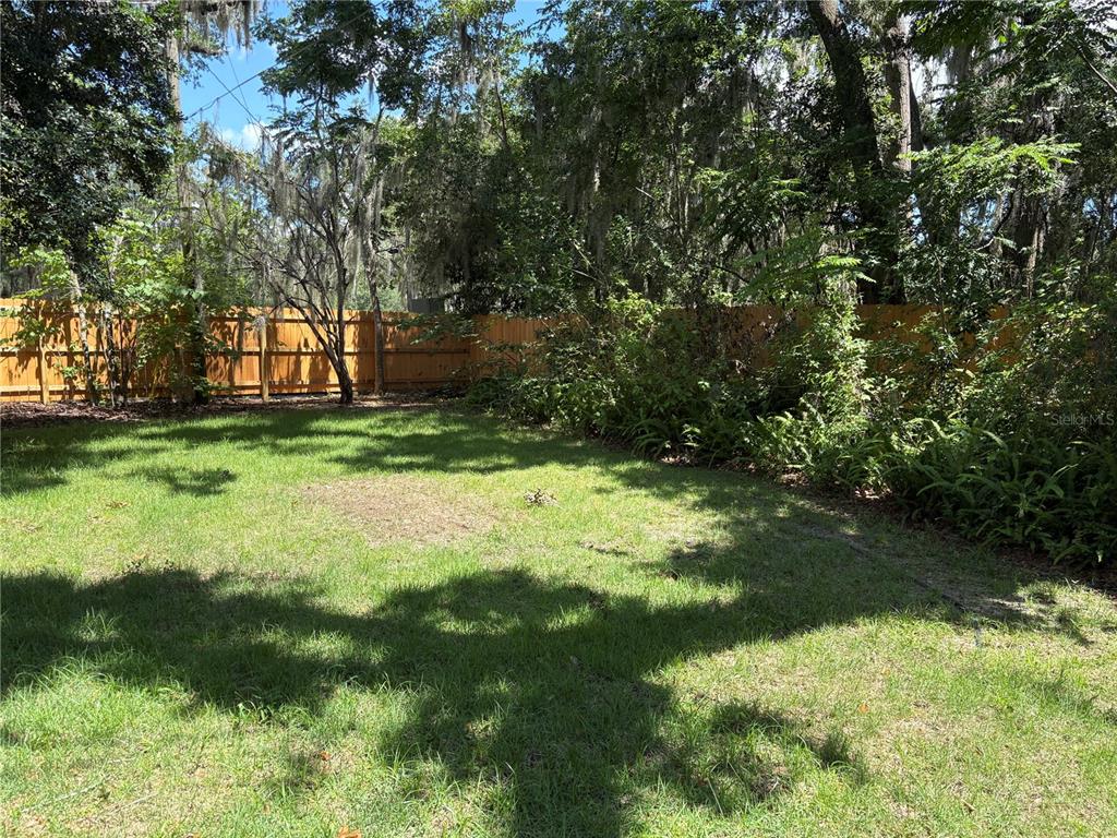 706 Northwest 20th Street Gainesville, FL 32603 - Photo 36 of 46 a view of a yard with plants and large trees