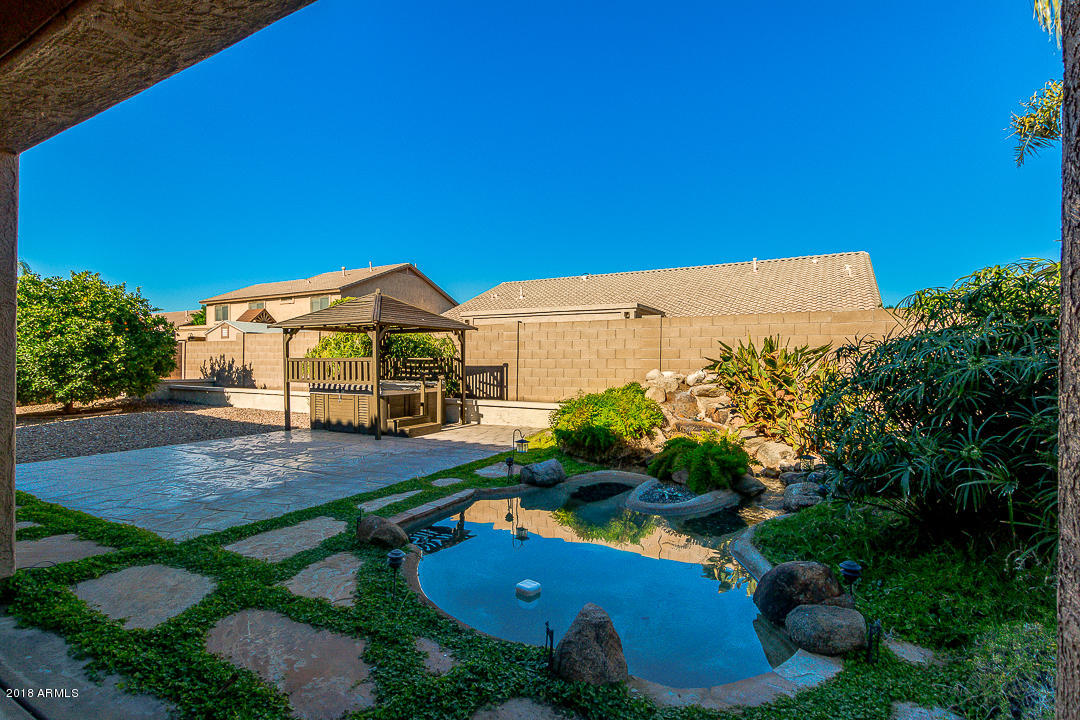 4506 East Decatur Street Mesa, AZ 85205 - Photo 22 of 24 Spa/Gazebo & Pond