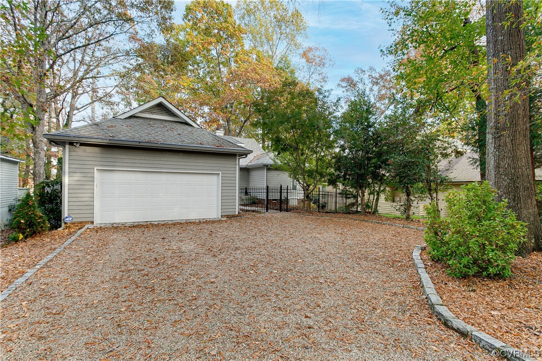 5623 Promontory Pointe Road Midlothian, VA 23112 - Photo 3 of 50 View of garage
