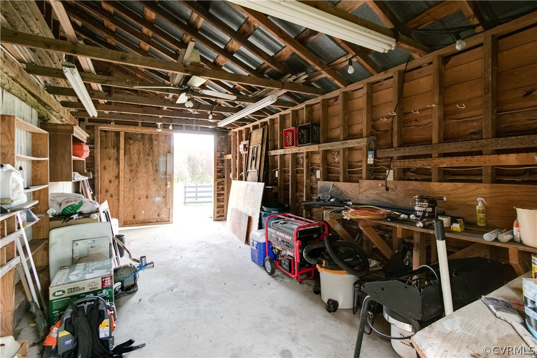 322 Cartersville Road Cumberland, VA 23040 - Photo 38 of 50 A look inside the 1 car garage attached to the uti