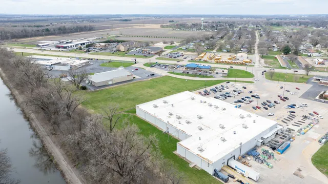 a view of a lake with a mountain