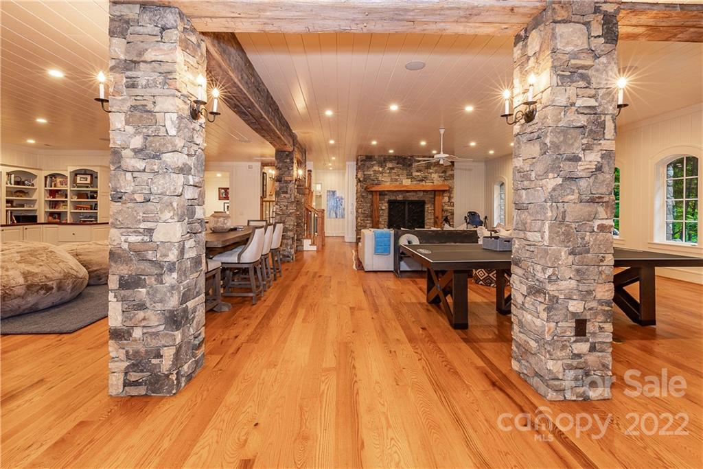146 Allison Creek Trail Brevard, NC 28712 - Photo 35 of 48 a view of a living room and dining room