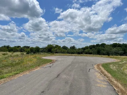 a view of an outdoor space and mountain view