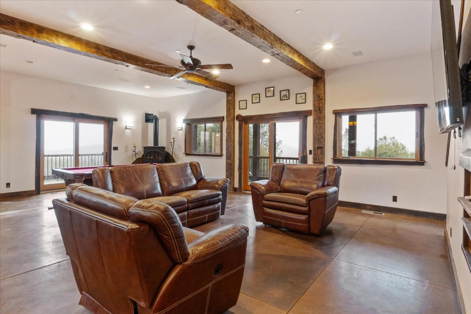 644 Crestview Drive Murphys, CA 95247 - Photo 41 of 56 a living room with furniture and a large window