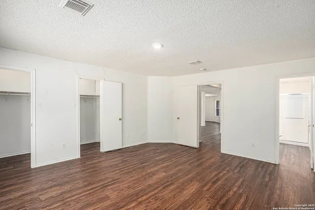 wooden floor in an empty room