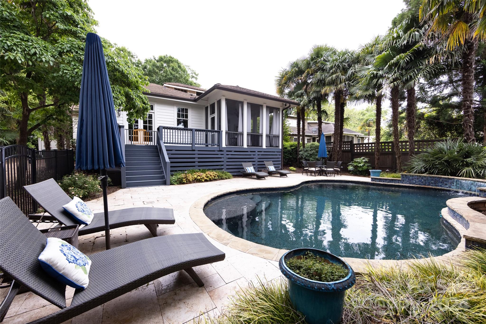 2310 Westfield Road Charlotte, NC 28207 - Photo 38 of 43 a view of swimming pool with outdoor seating