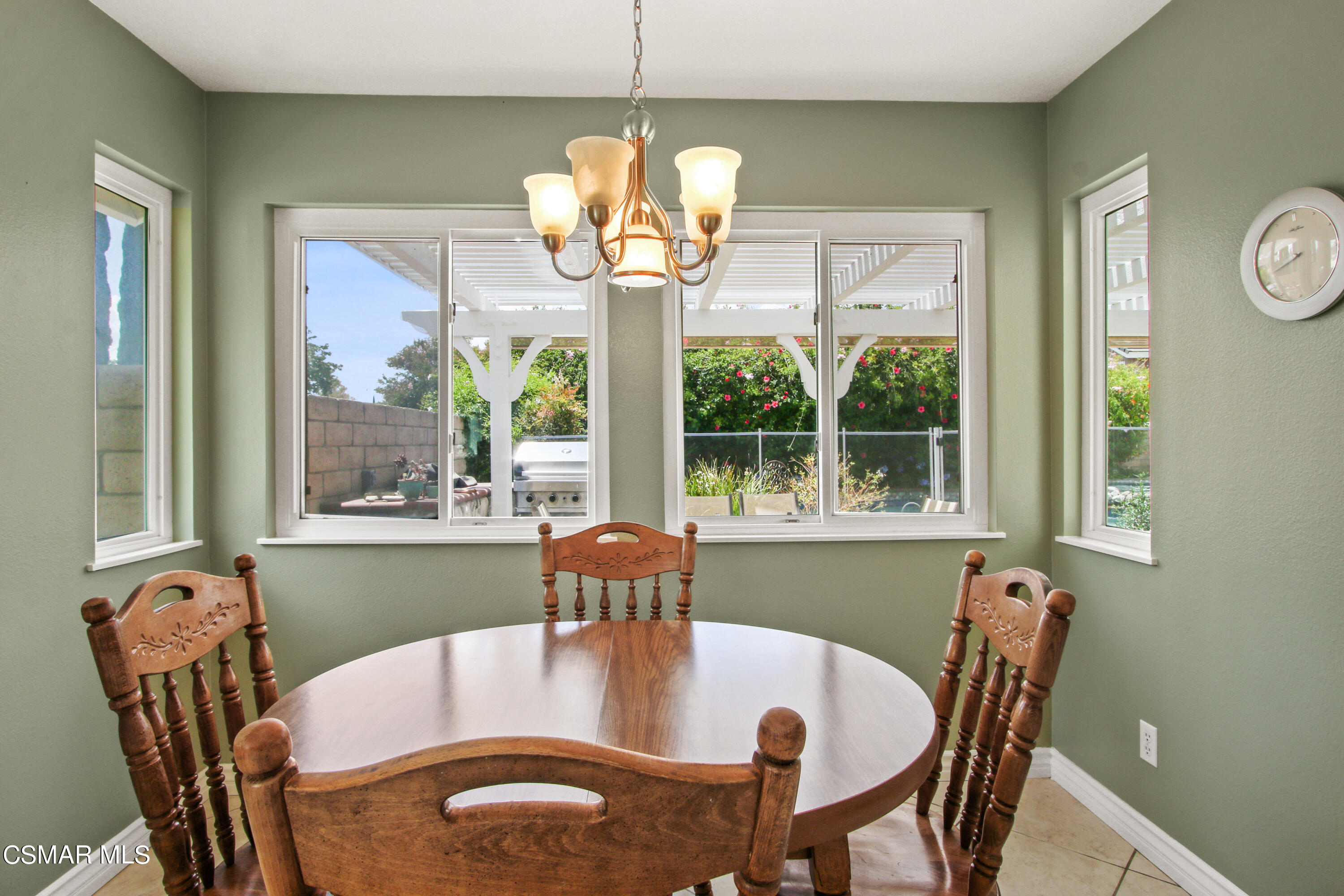 2745 Gum Circle Simi Valley, CA 93065 - Photo 19 of 40 a dining room with furniture a chandelier and window