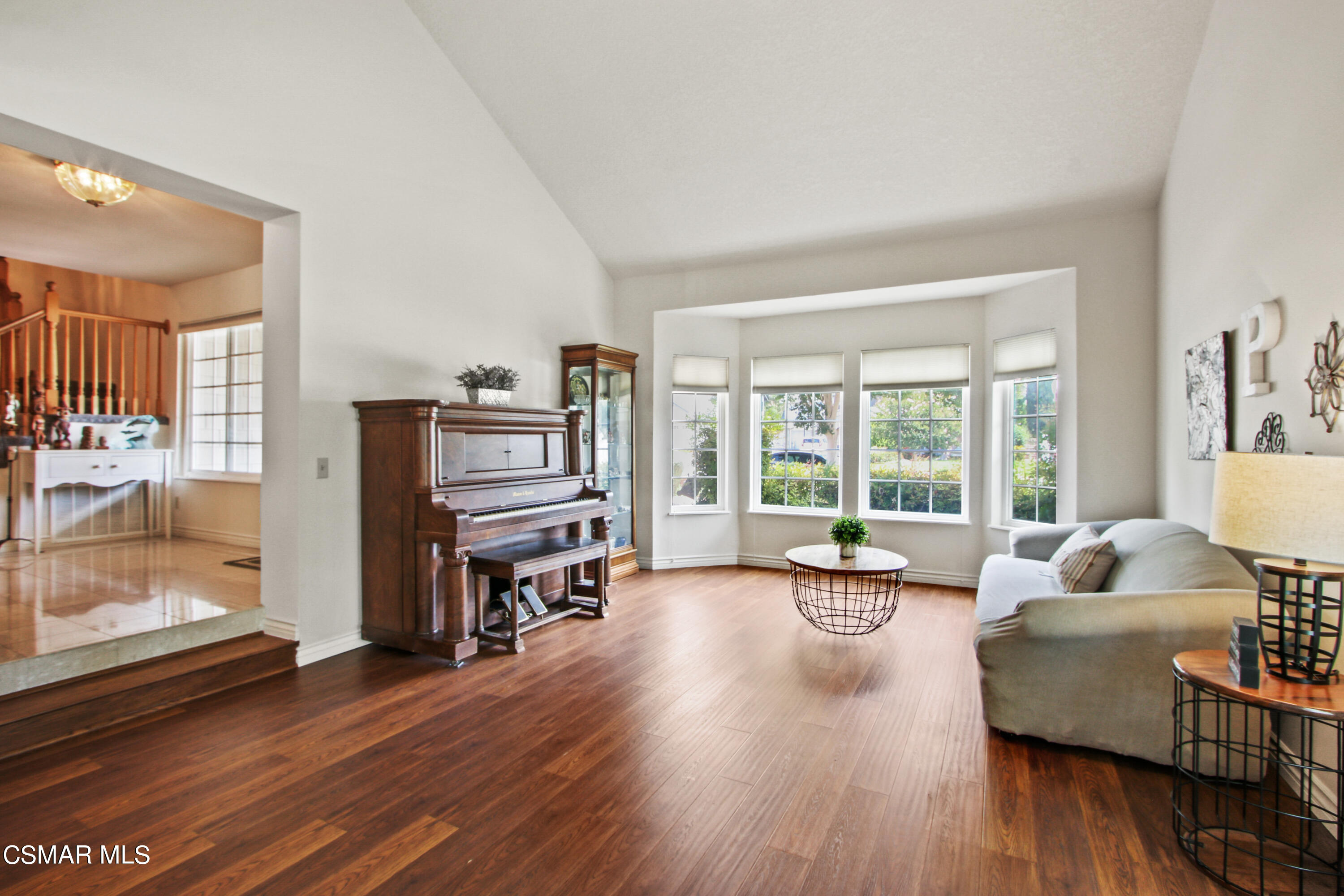 2745 Gum Circle Simi Valley, CA 93065 - Photo 9 of 40 a living room with furniture and a wooden floor