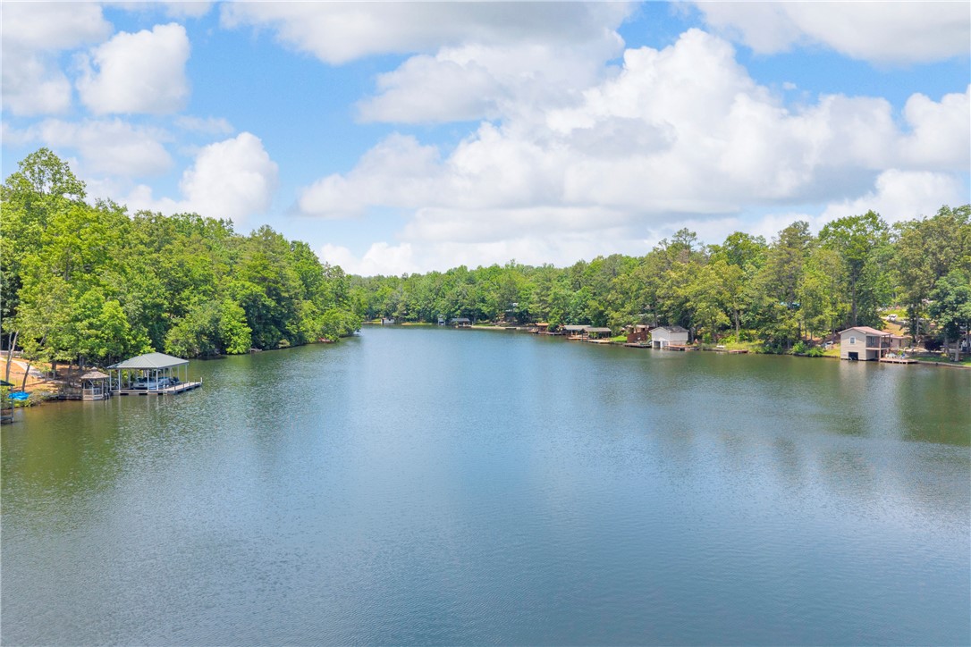 334 Lake Becky Road Mountain Rest, SC 29664 - Photo 32 of 46 Discover a tranquil lakeside retreat with lush greenery and private boat docks.