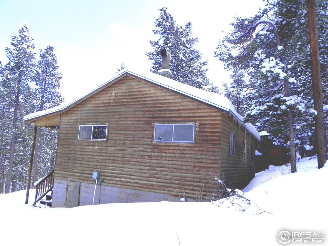 151 Upper Travis Gulch Road Black Hawk, CO 80422 - Photo 21 of 24 SIDE VIEW NORTH/REAR