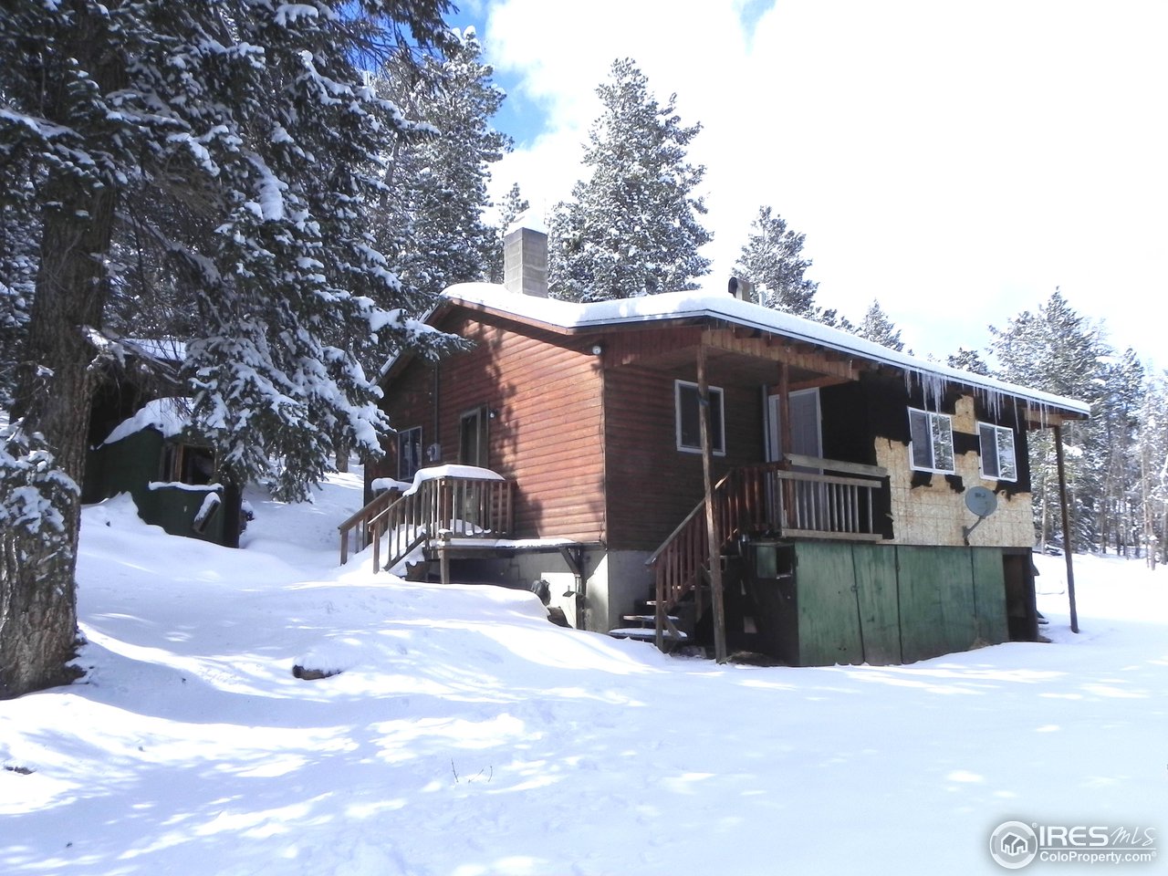 151 Upper Travis Gulch Road Black Hawk, CO 80422 - Photo 5 of 24 FROM DRIVEWAY