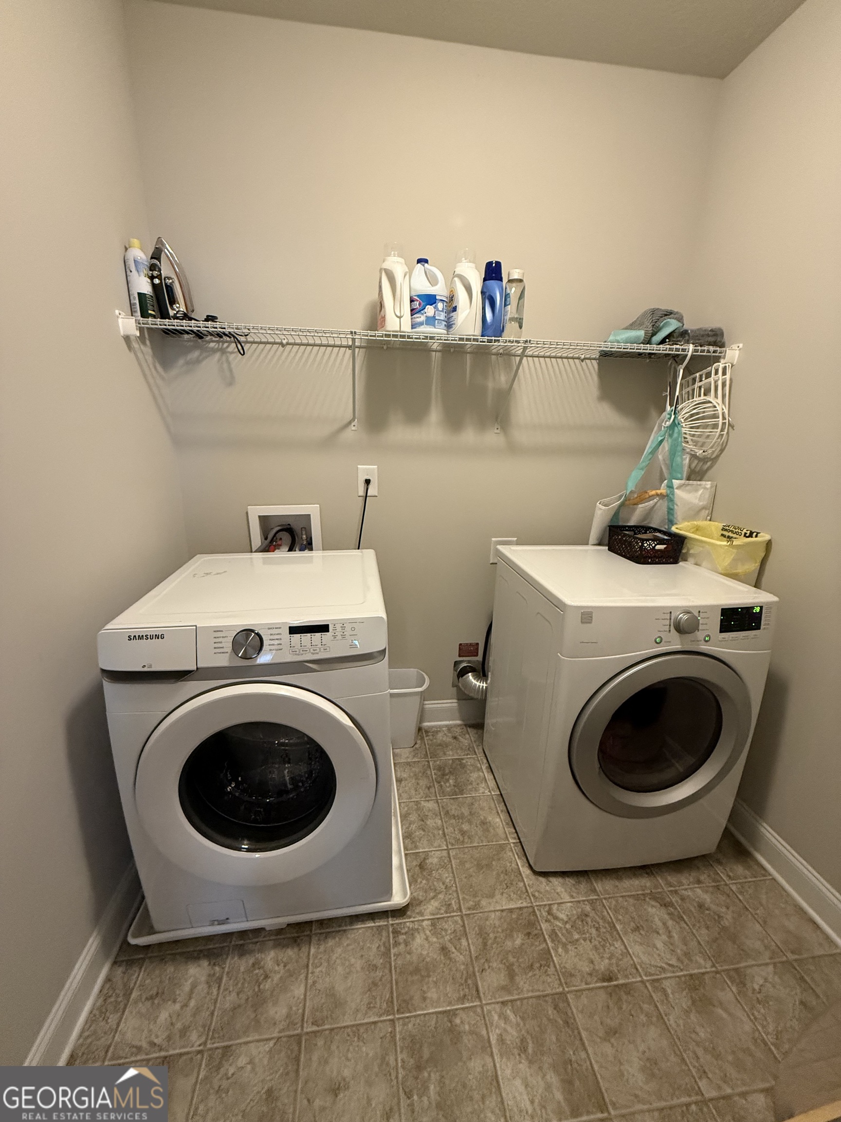 136 Pebble Lane Harlem, GA 30814 - Photo 28 of 30 a utility room with dryer and washer