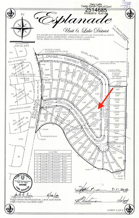 0 Cross Ridge, Unit 156 Shreveport, LA 71106 - Photo 11 of 13 view of a room with a bed