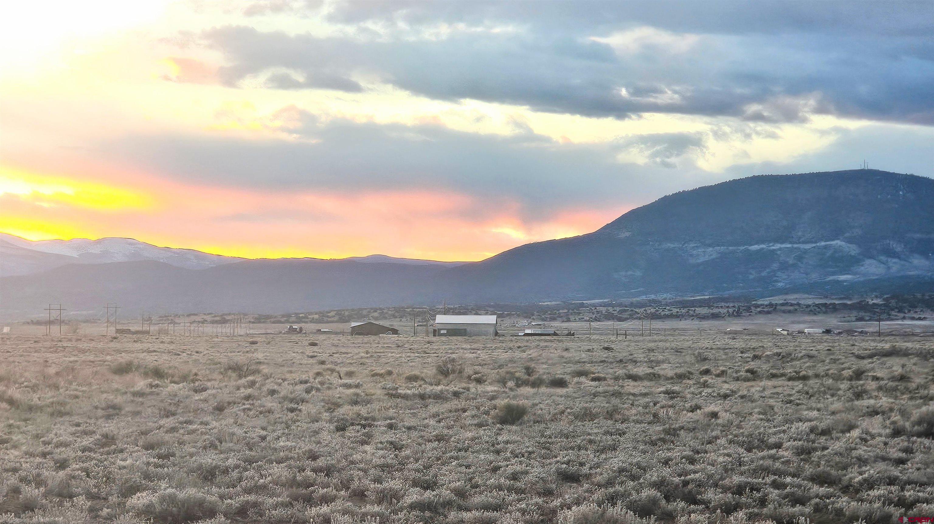 15 Twin Mountain Road Del Norte, CO 81132 - Photo 6 of 12 a view of mountain with sunset view