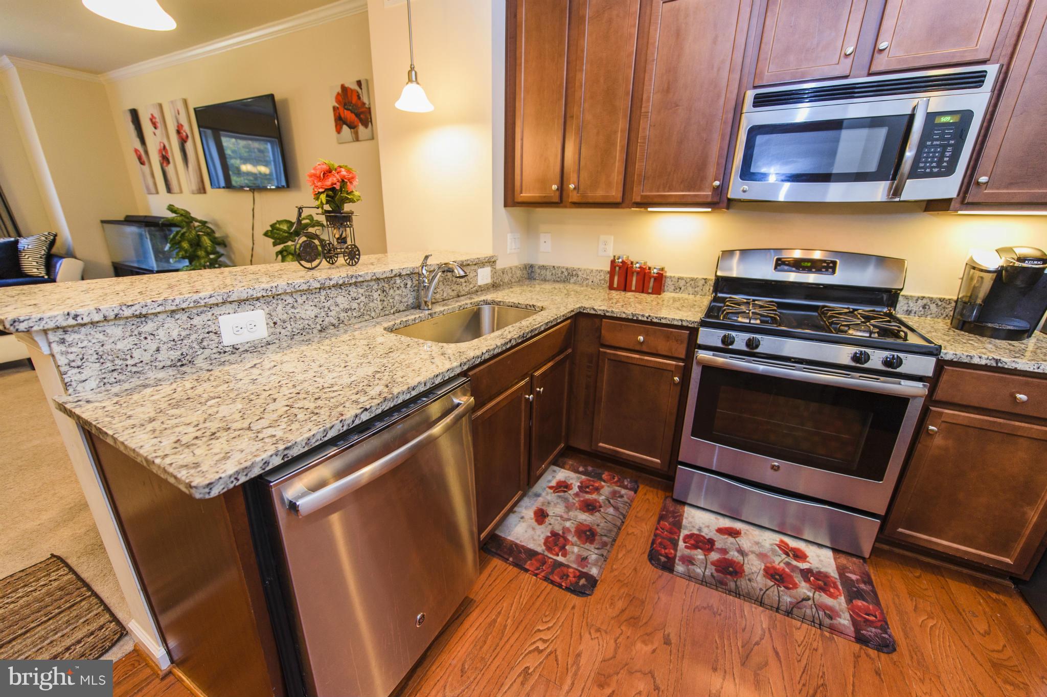 4878 Dane Ridge Circle, Unit 123 Woodbridge, VA 22193 - Photo 6 of 21 a kitchen with a stove and a sink