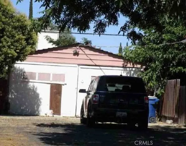 a car parked on the side of the road