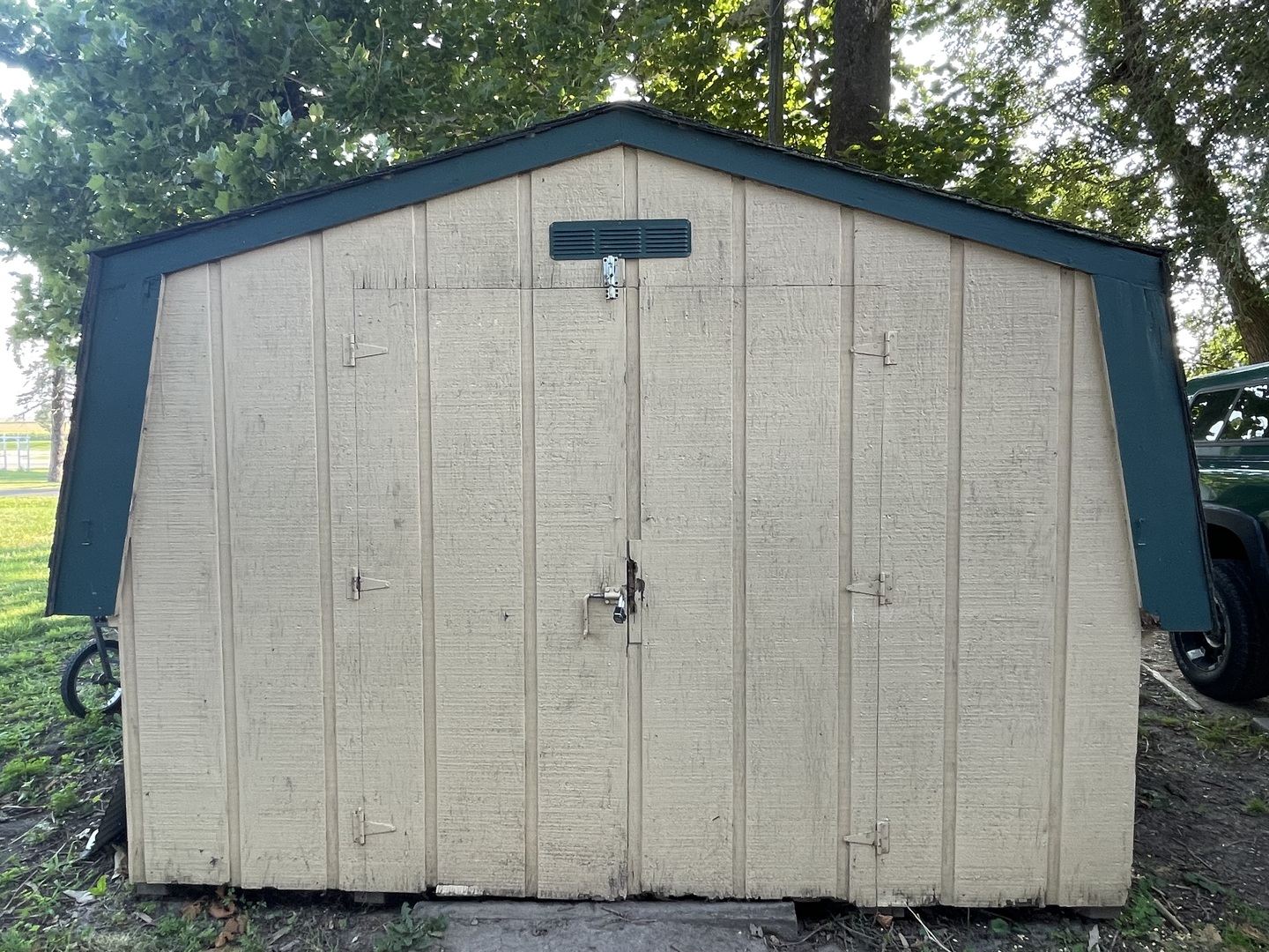 204 Locust Street Sublette, IL 61367 - Photo 15 of 17 a view of a small space in the backyard