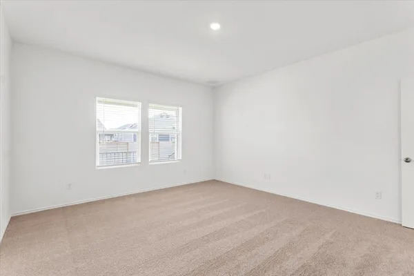 a view of a big room with closet and cabinet