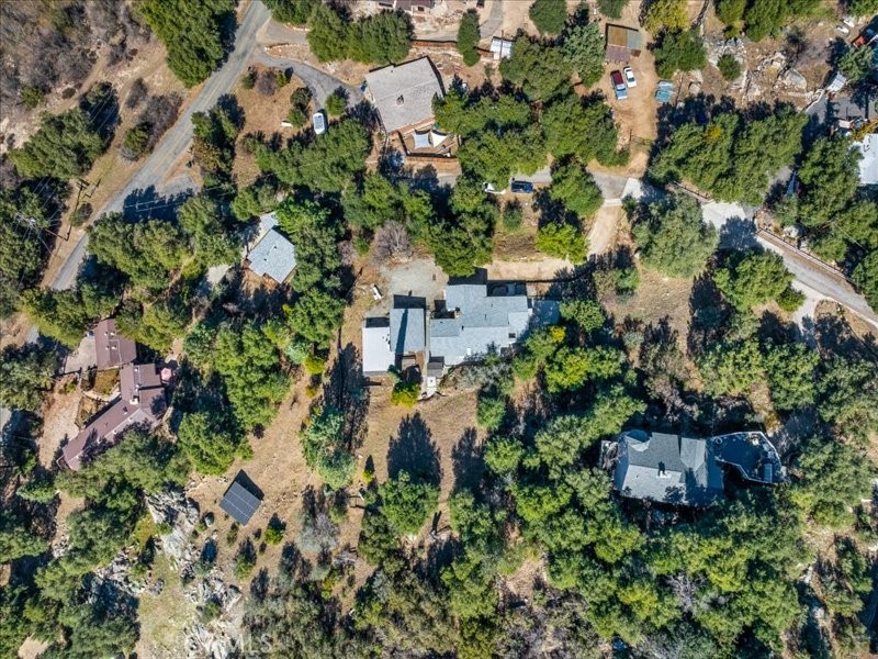 10201 River Drive Descanso, CA 91916 - Photo 37 of 42 an aerial view of residential house with outdoor space and trees all around