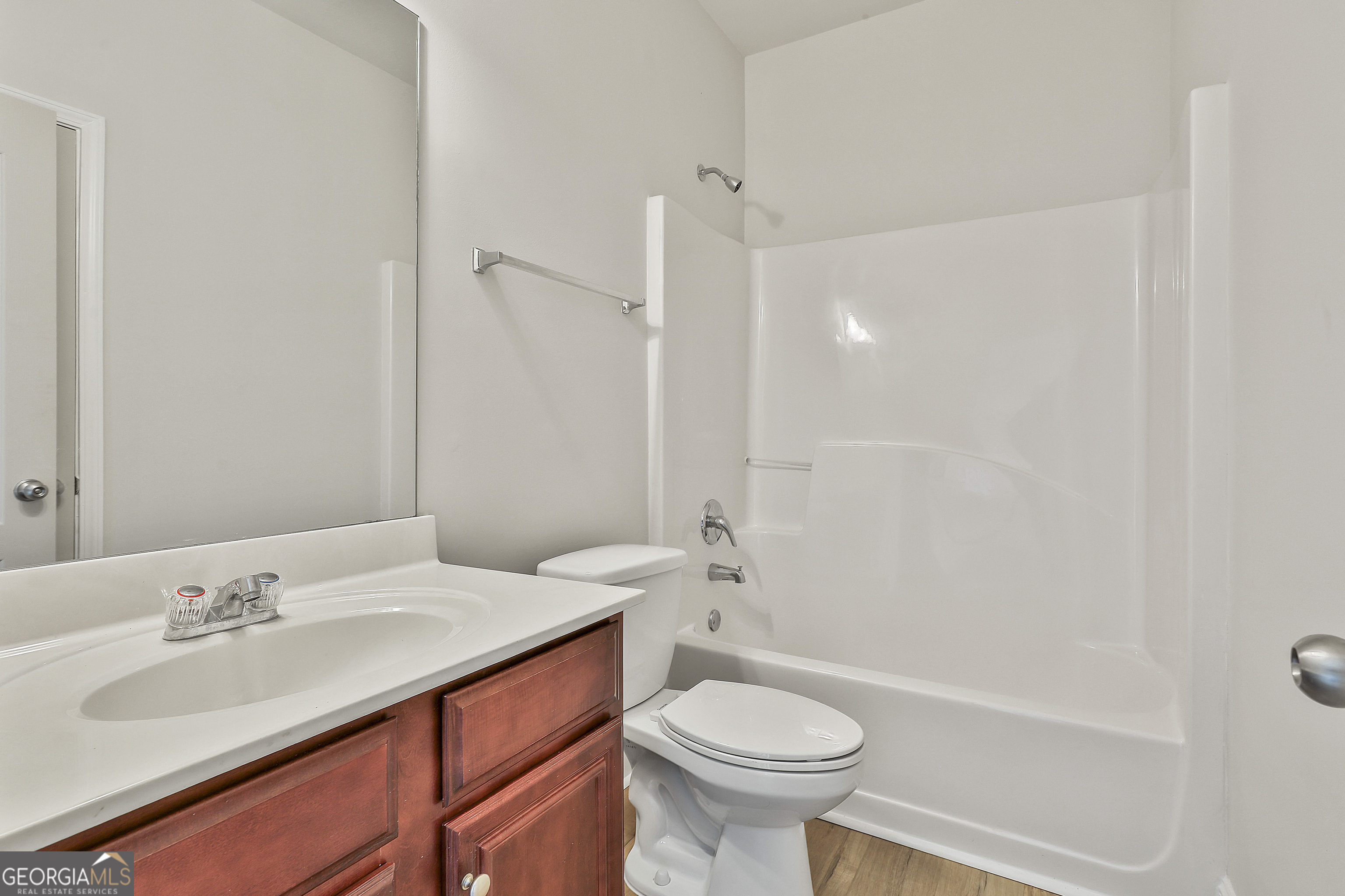 28 Fox Ridge Drive Newnan, GA 30265 - Photo 23 of 48 a bathroom with a sink a toilet and shower