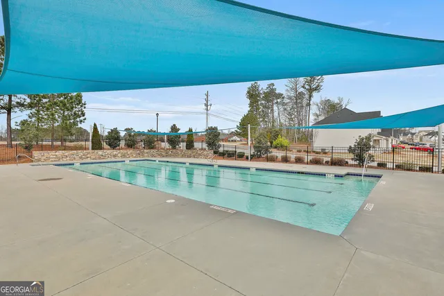 a view of swimming pool and outdoor space