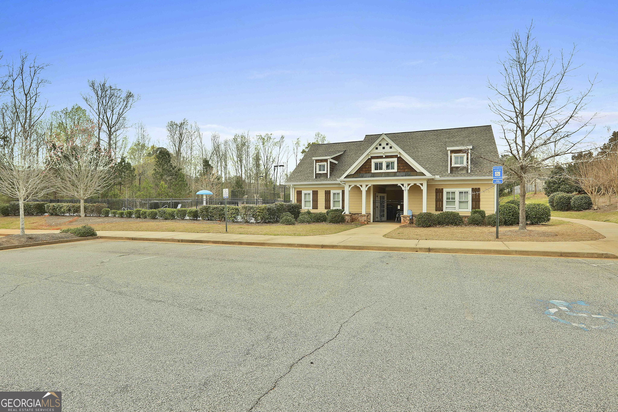 28 Fox Ridge Drive Newnan, GA 30265 - Photo 45 of 48 a front view of a house with a ocean view