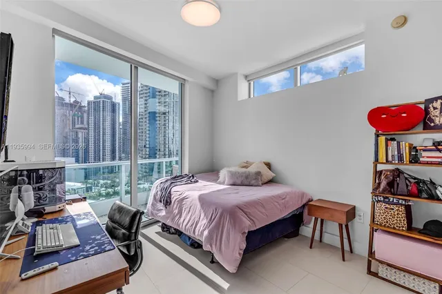 a city view from a balcony