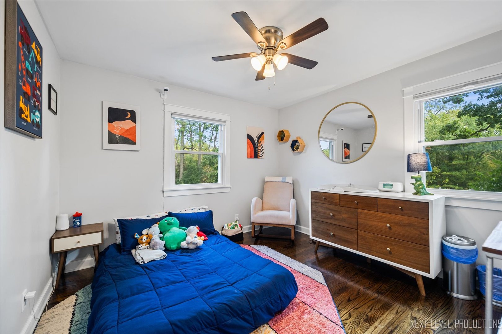 413 Cheever Avenue Geneva, IL 60134 - Photo 22 of 30 a bed room with furniture and a window