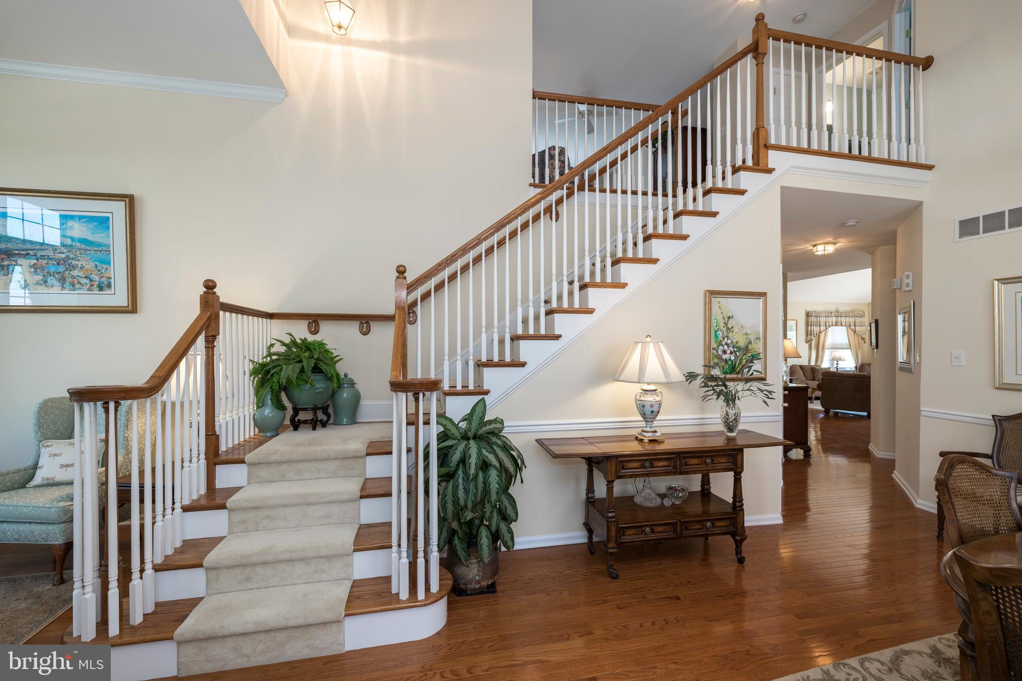 305 Gilmer Road Coatesville, PA 19320 - Photo 4 of 46 Lovely Turnstyle Staircase w/wood treads