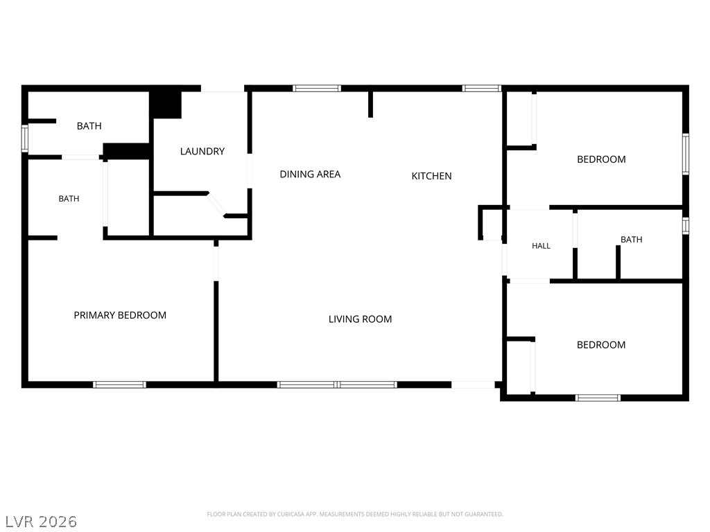 3189 Del Monte Street Laughlin, NV 89029 - Photo 31 of 32 A well-organized floor plan showcasing distinct living zones.