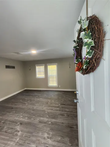 a view of a entrance