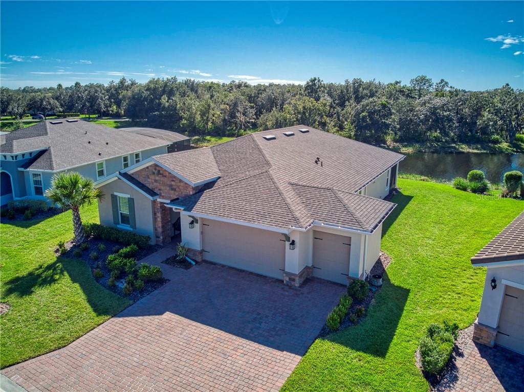 Stunning Cambria Model with water and conservation view on oversized lot!